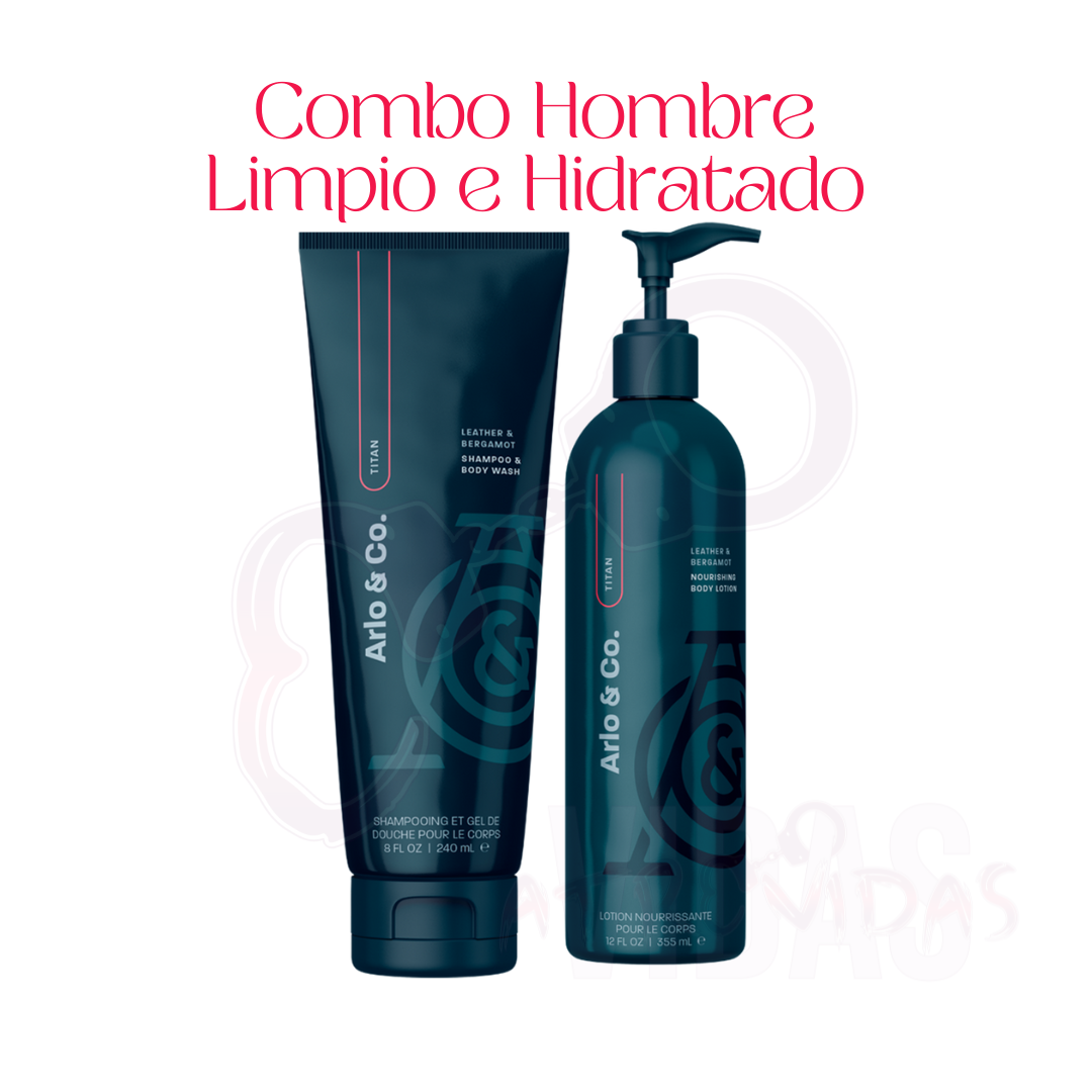 Combo Hombre Limpio e Hidratado