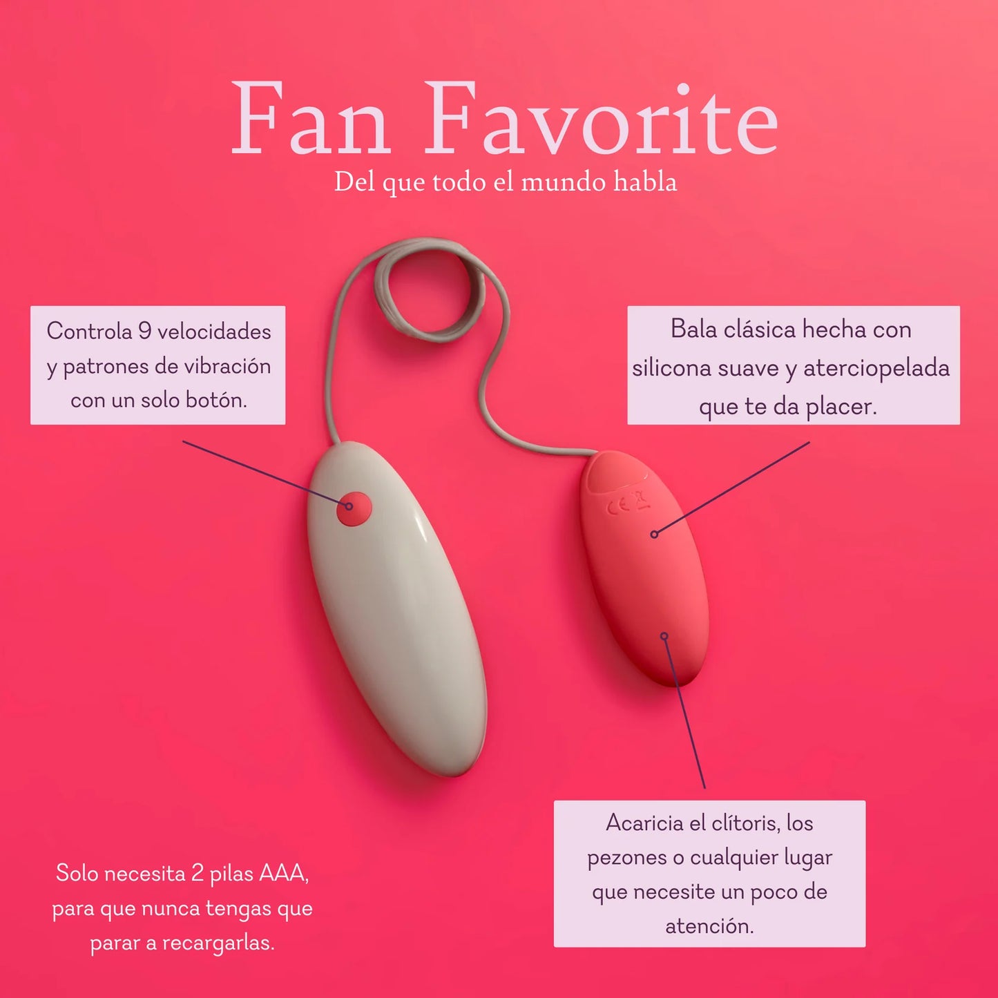 Fan Favorite (Vibrador de bala)