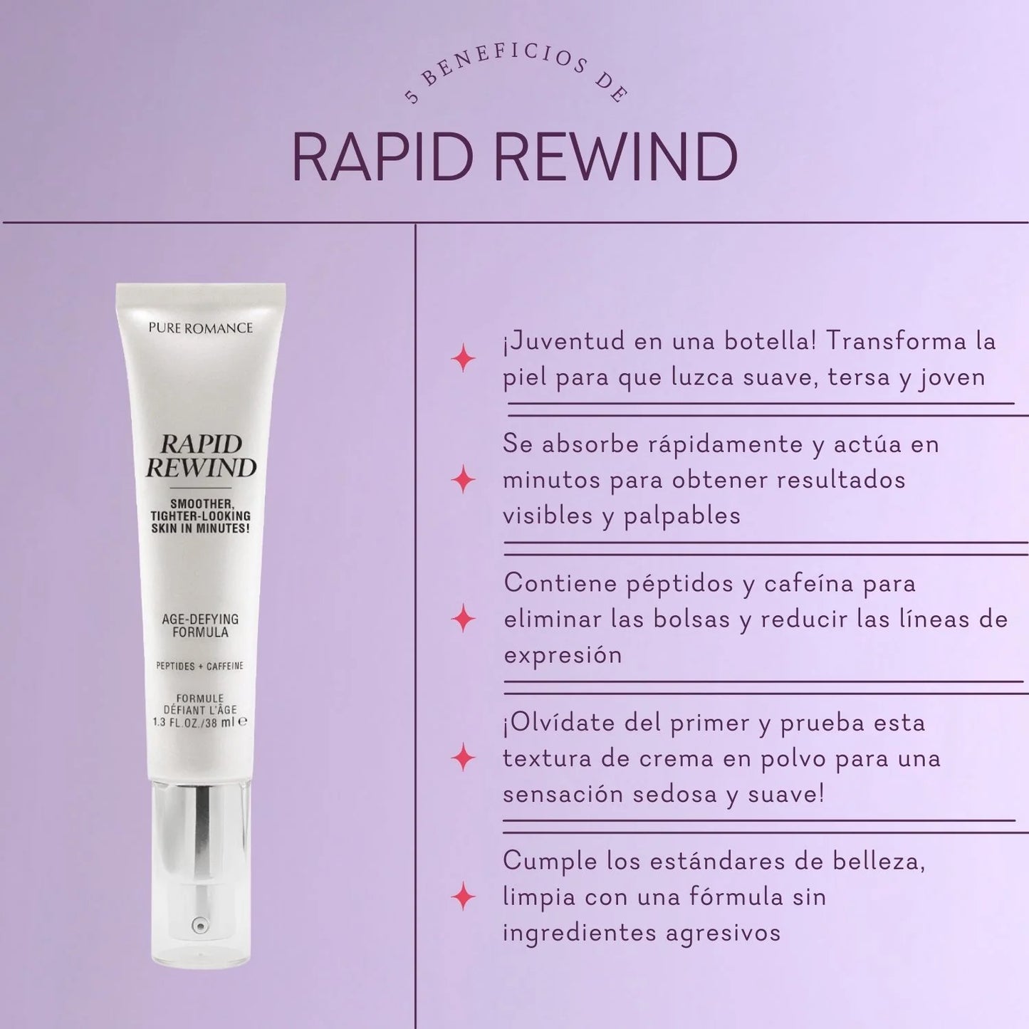 Rapid Rewind (Crema reafirmante instantánea)